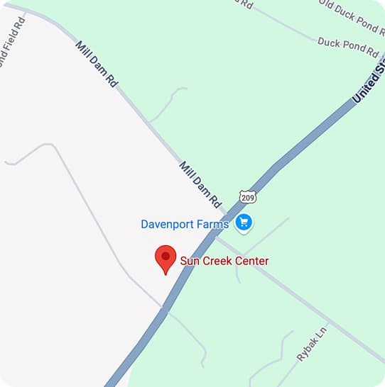 Map showing where the office is located.